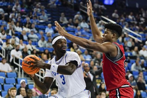 Adem Bona scores 28 points to lead UCLA over St. Francis (PA) 75-44 in season opener